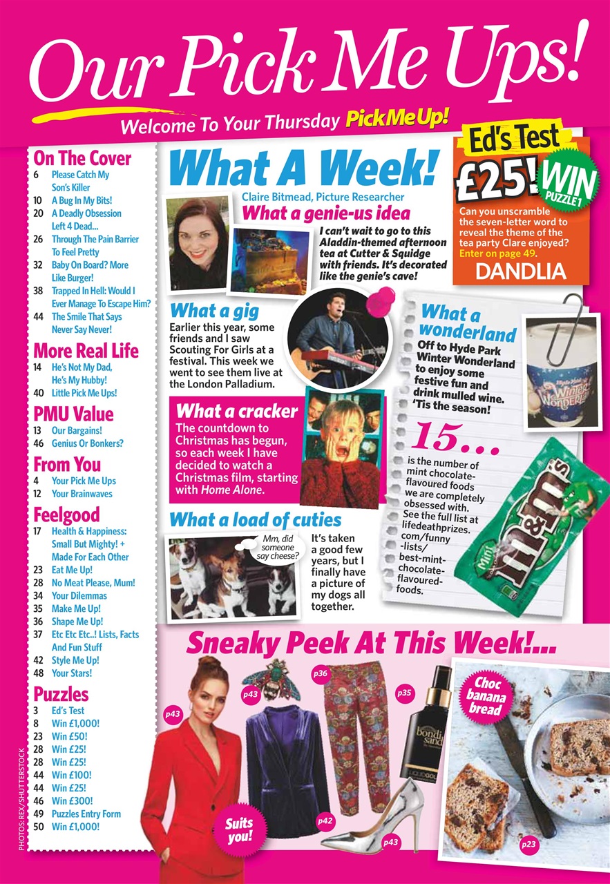 Pick Me Up Preview Pages