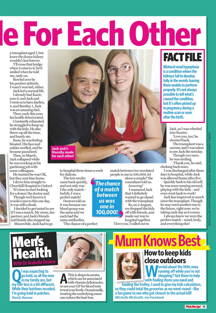 Pick Me Up Preview Pages