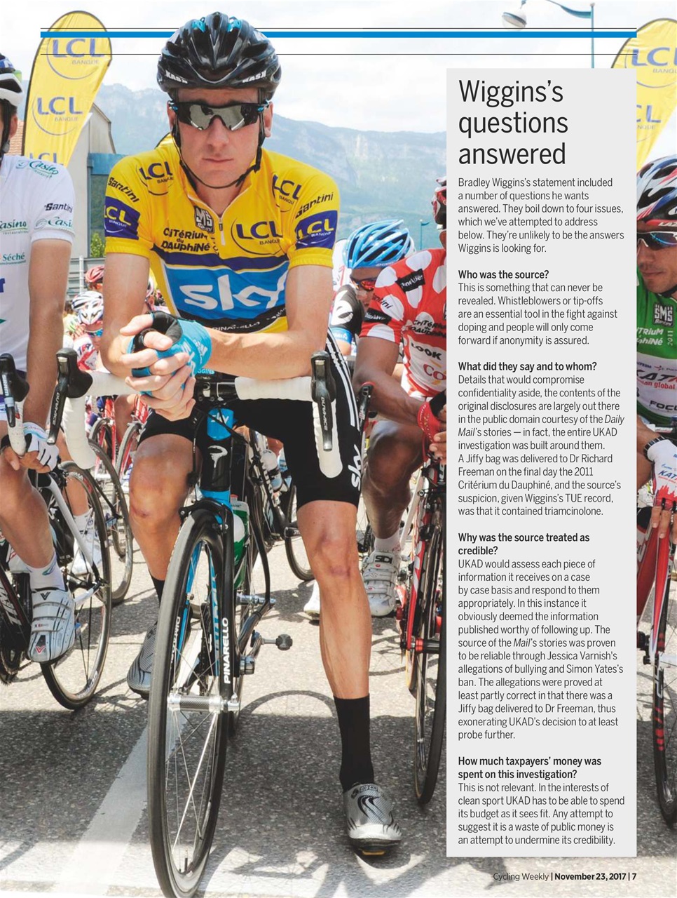 Cycling Weekly Preview Pages