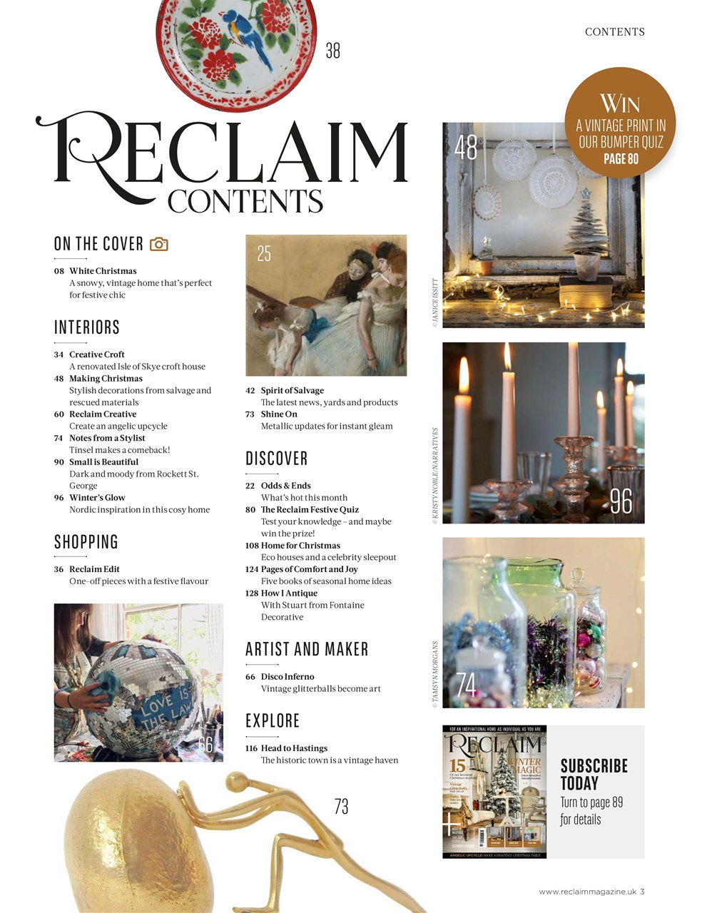 Reclaim Preview Pages