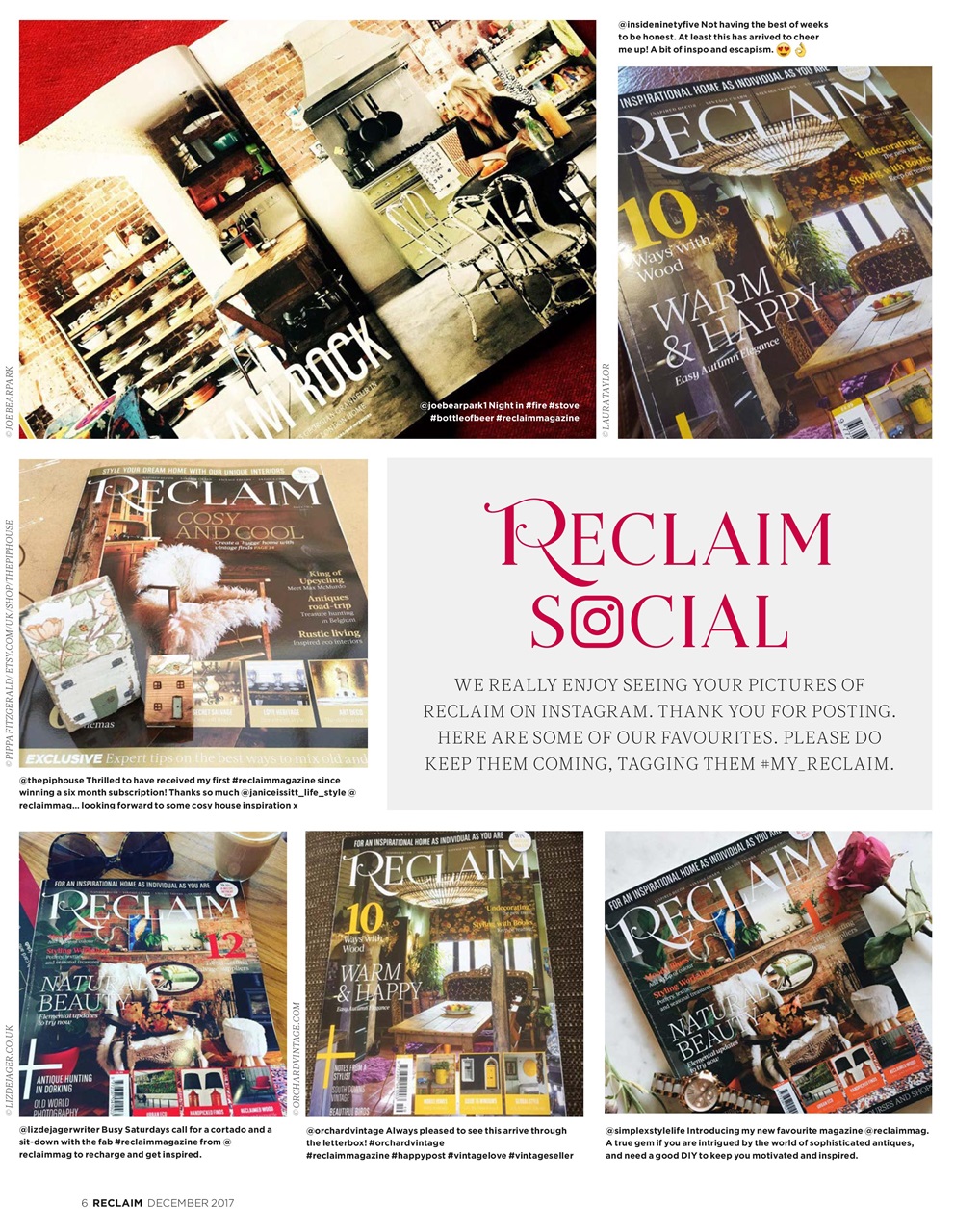 Reclaim Preview Pages