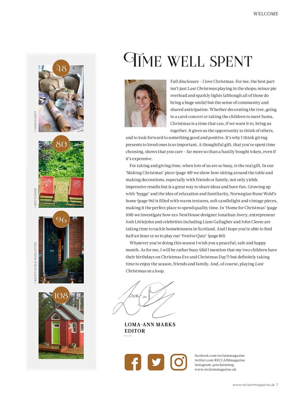 Reclaim Preview Pages