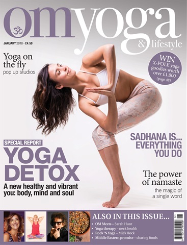 OM Yoga Magazine issue January 2018
