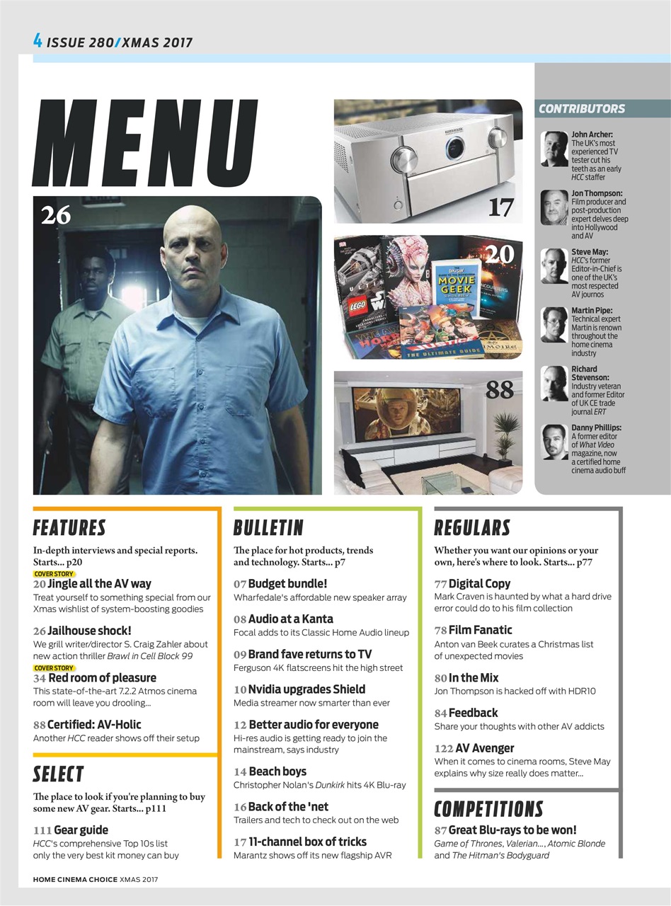 Home Cinema Choice Preview Pages