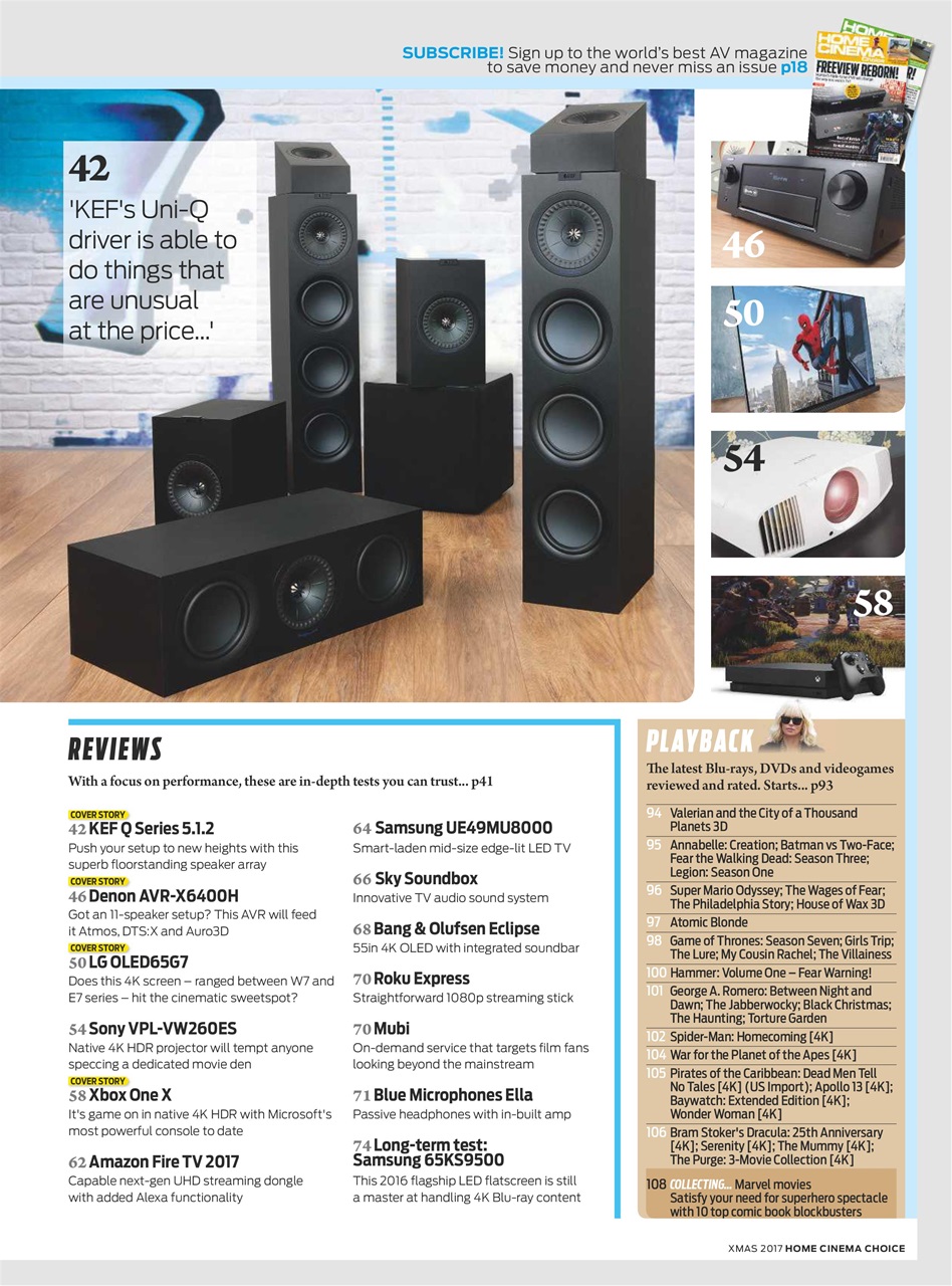 Home Cinema Choice Preview Pages