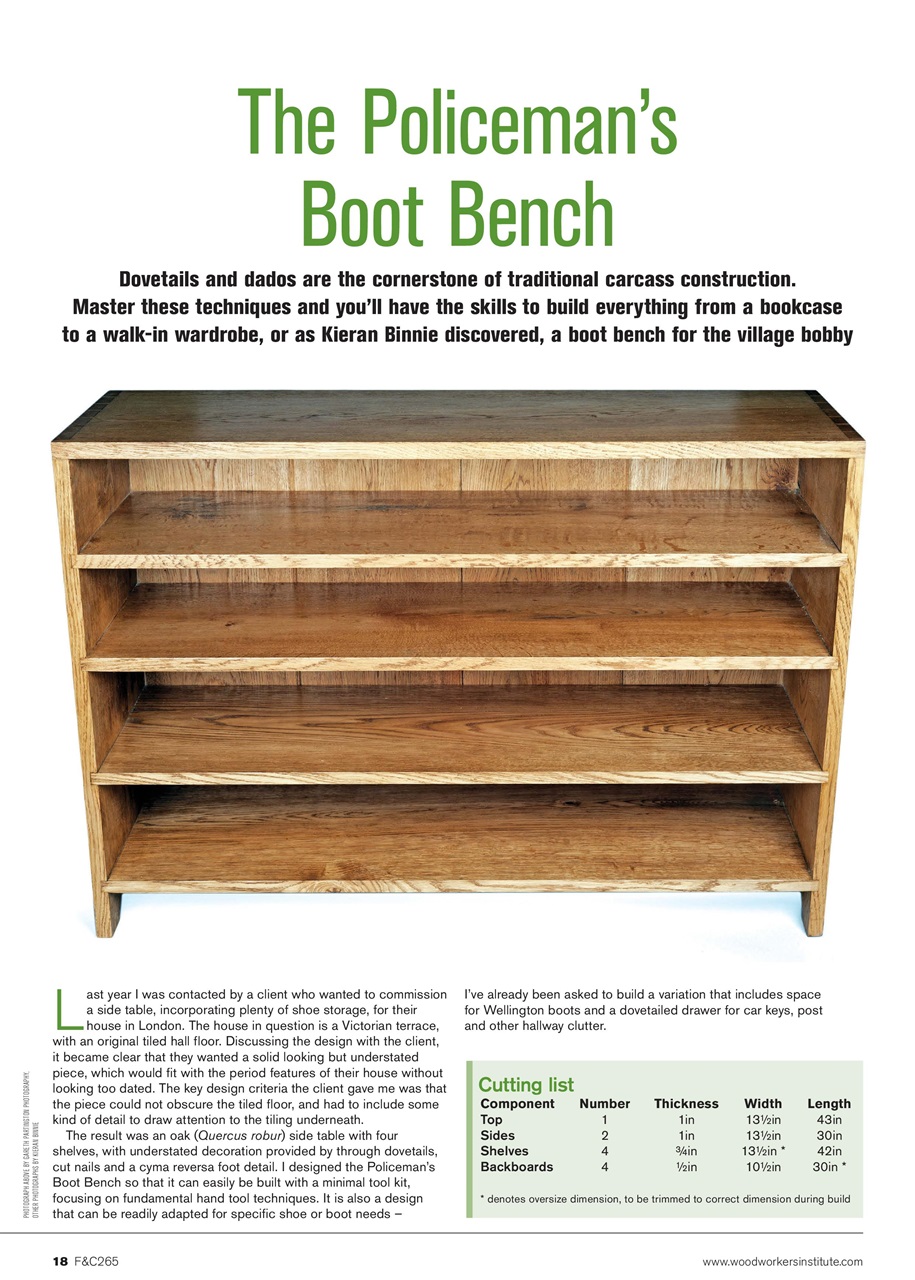 Furniture & Cabinetmaking Preview Pages