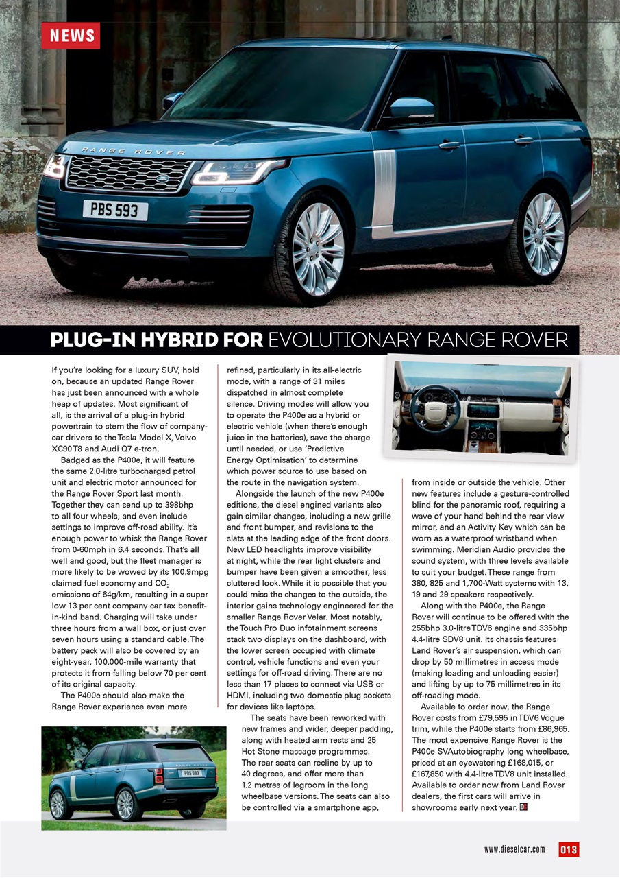 Diesel&EcoCar Magazine Preview Pages