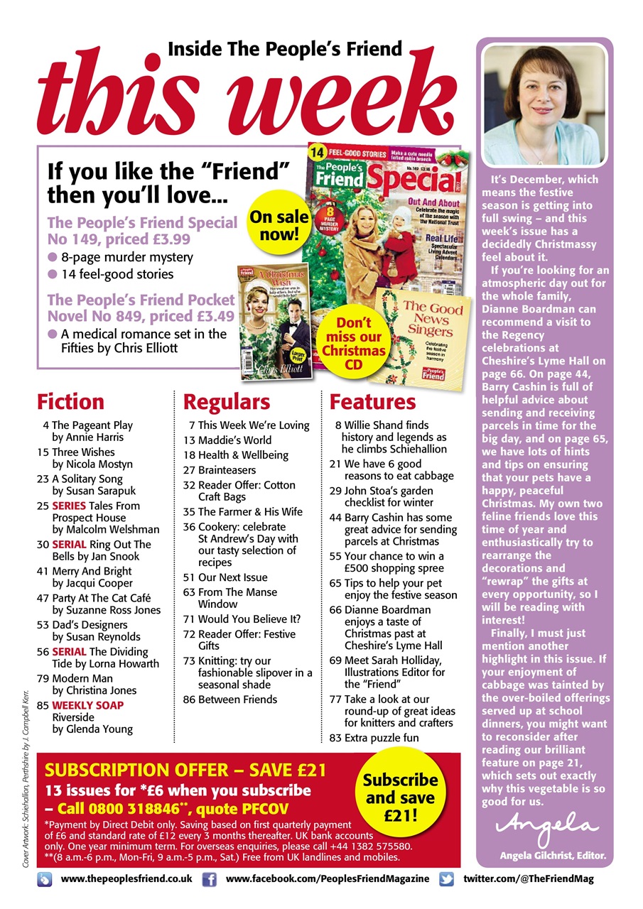 The People’s Friend Preview Pages