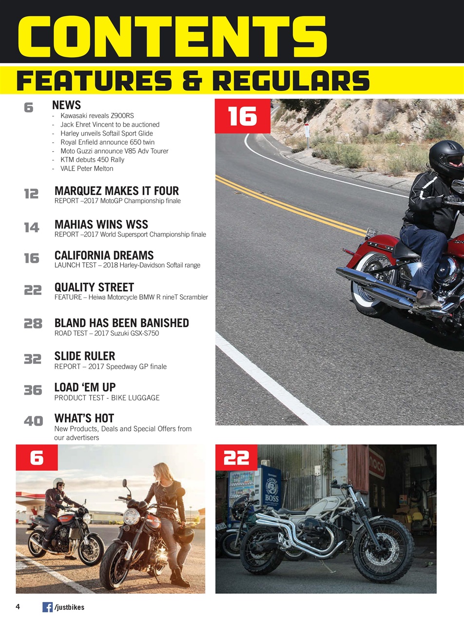 JUST BIKES Preview Pages