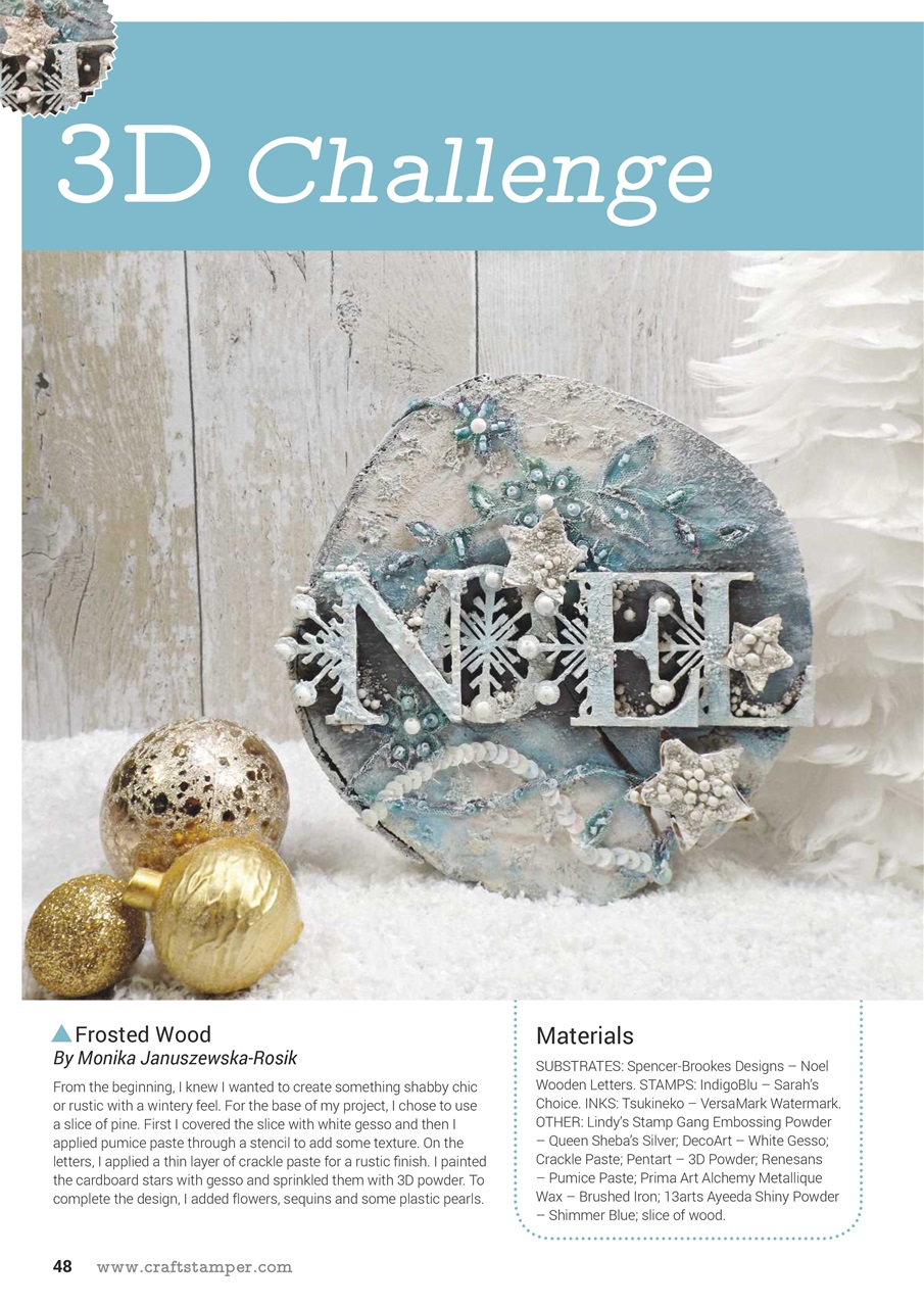 Craft Stamper Preview Pages
