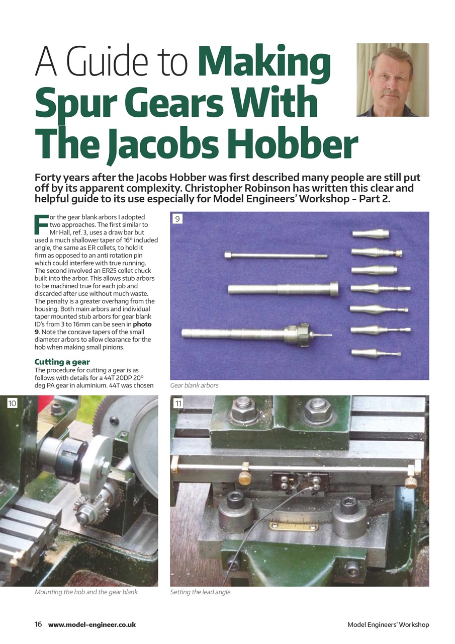 Model Engineer & Workshop Magazine Preview Pages