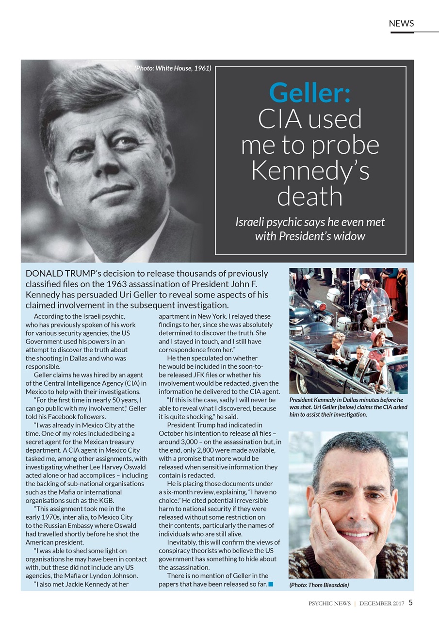 Psychic News Preview Pages