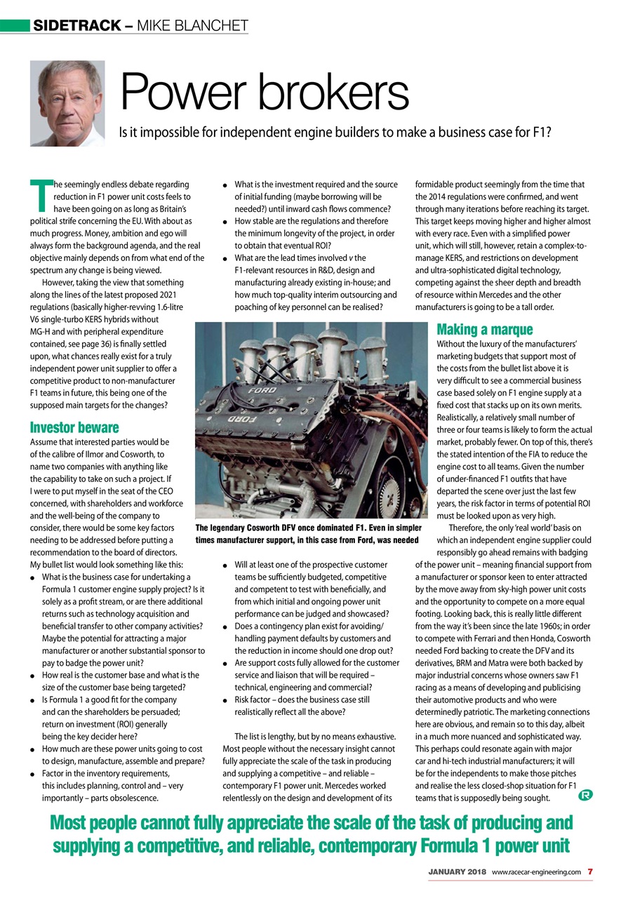 Racecar Engineering Preview Pages