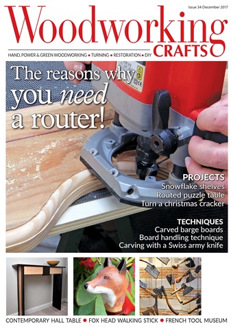 Woodworking Crafts Magazine issue December 2017