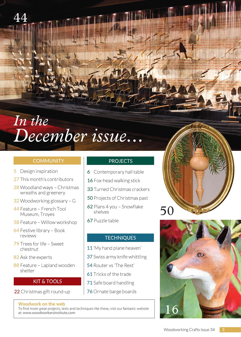 Woodworking Crafts Magazine Preview Pages