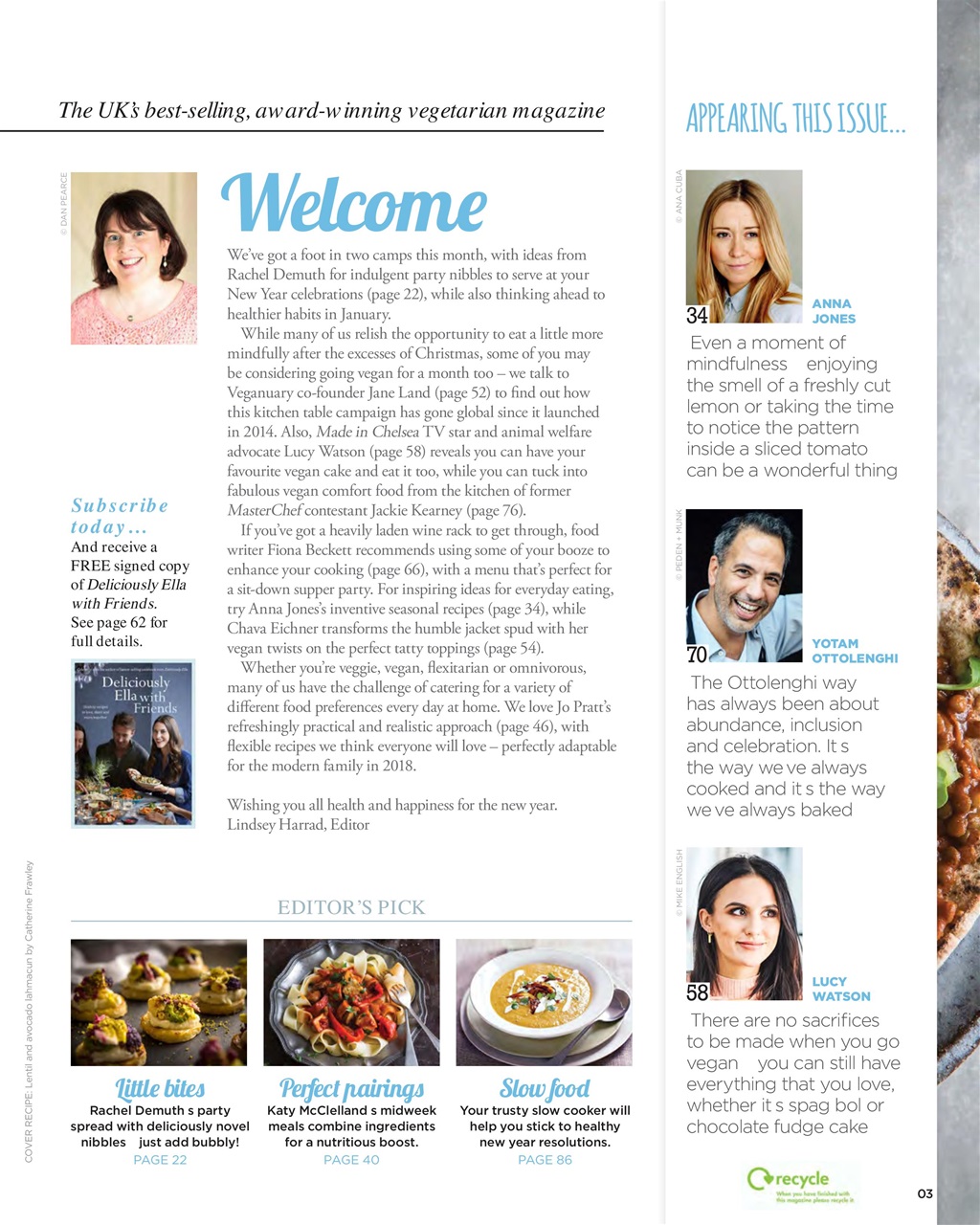 Vegetarian Living Preview Pages