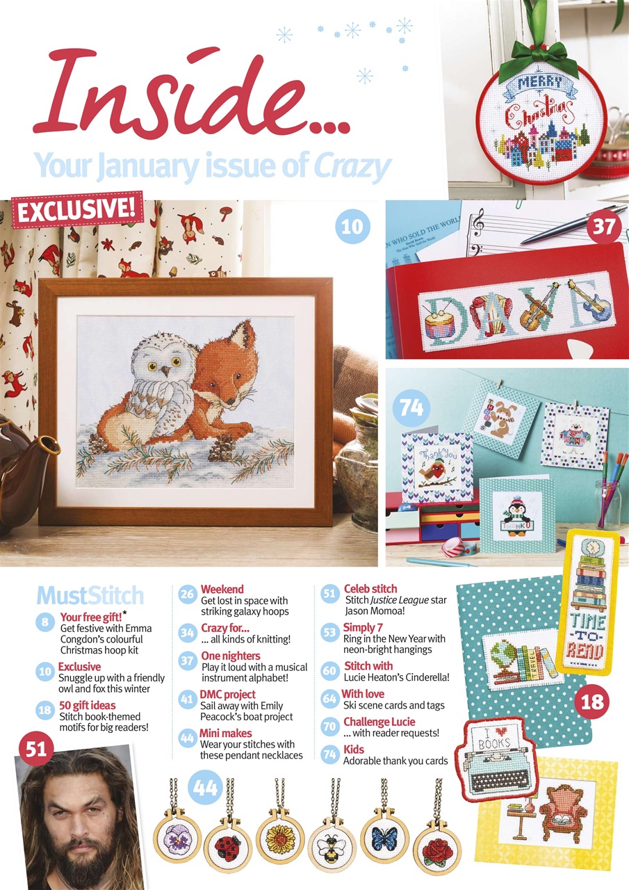 Cross Stitch Crazy Preview Pages