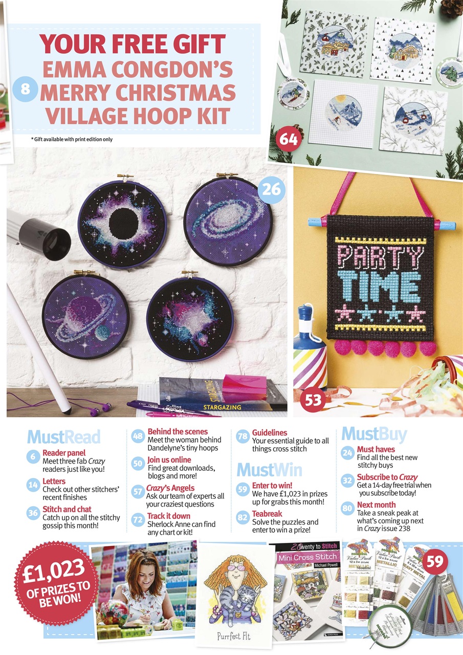 Cross Stitch Crazy Preview Pages