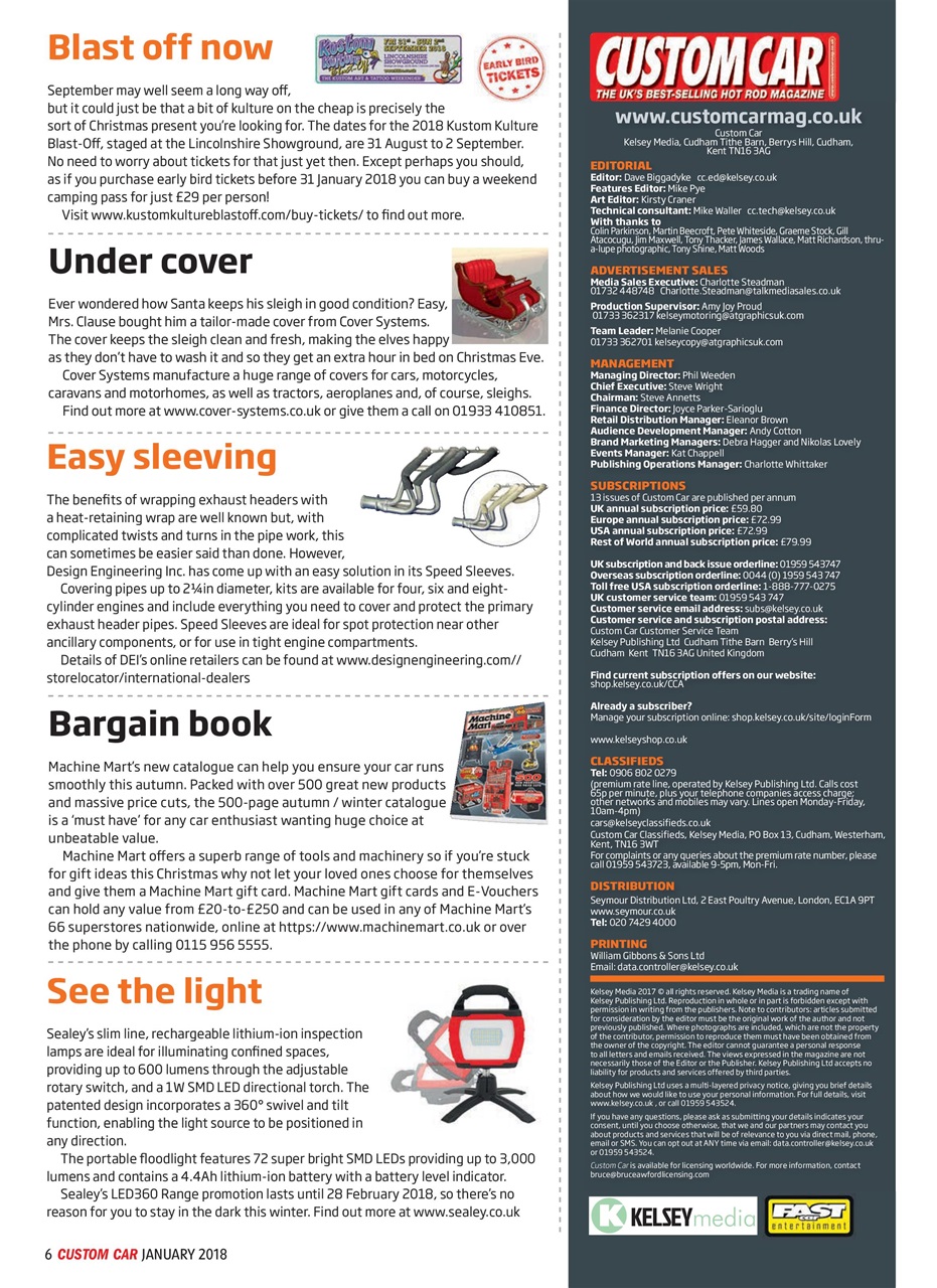 Custom Car Preview Pages