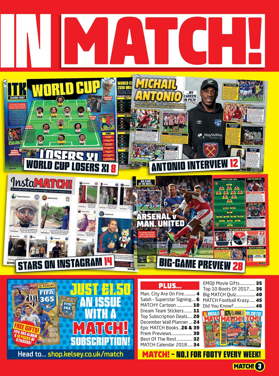 Match Preview Pages