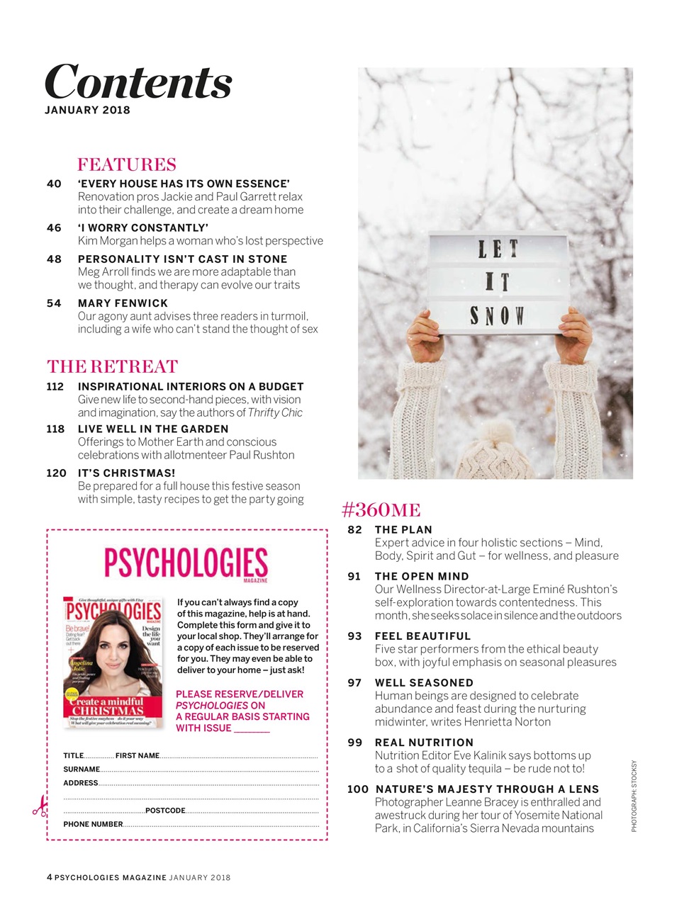 Psychologies Preview Pages