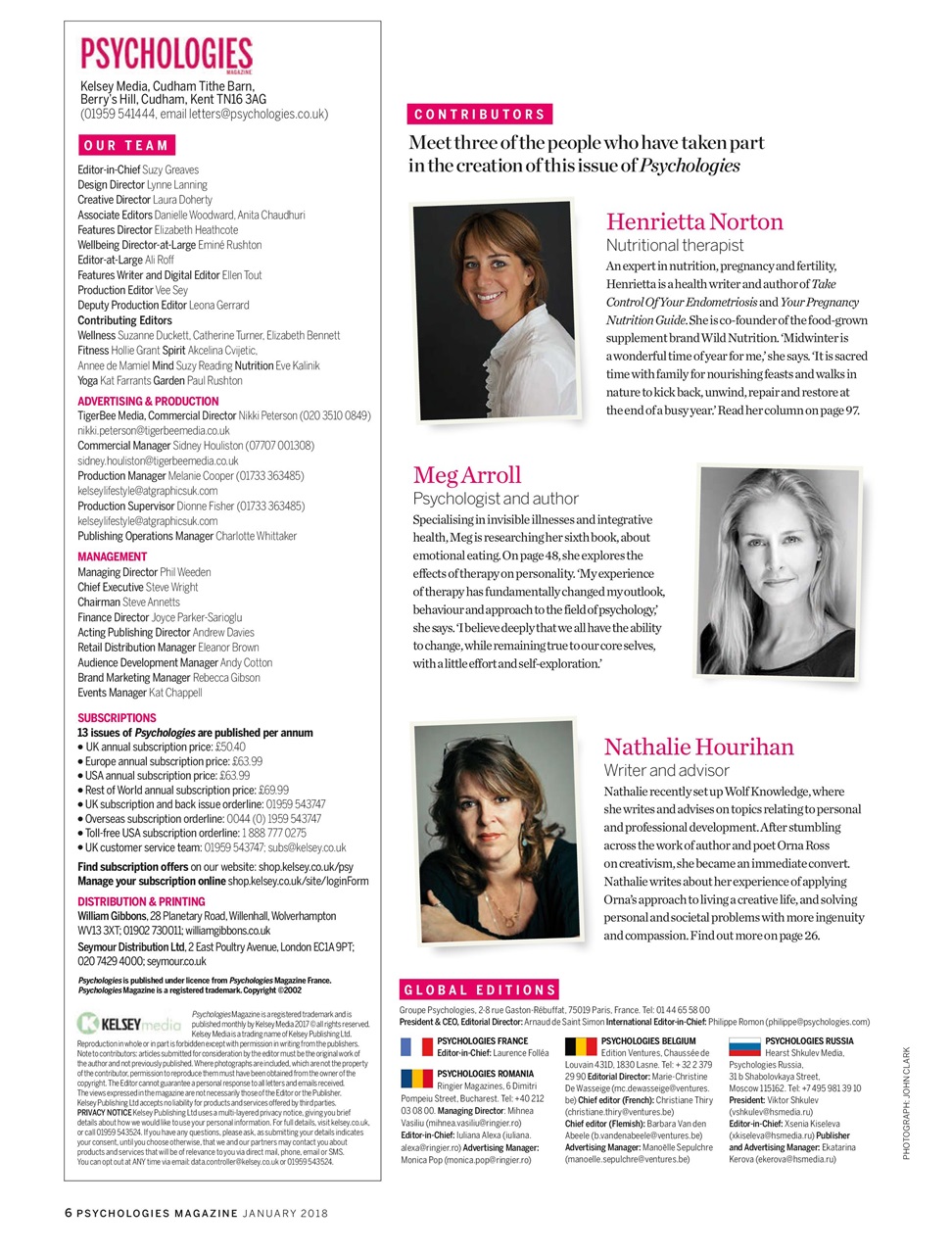 Psychologies Preview Pages