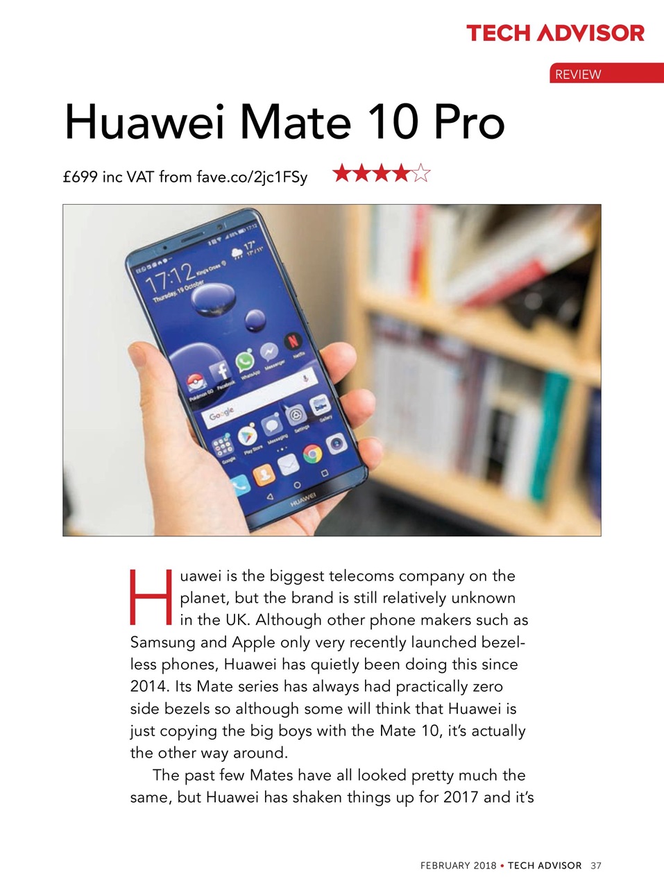 Tech Advisor Preview Pages