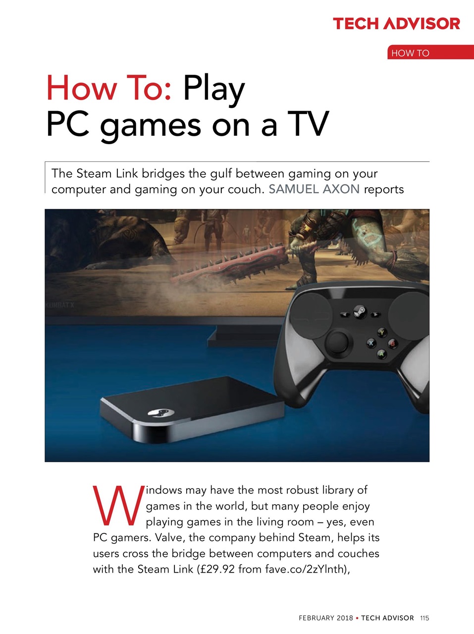 Tech Advisor Preview Pages