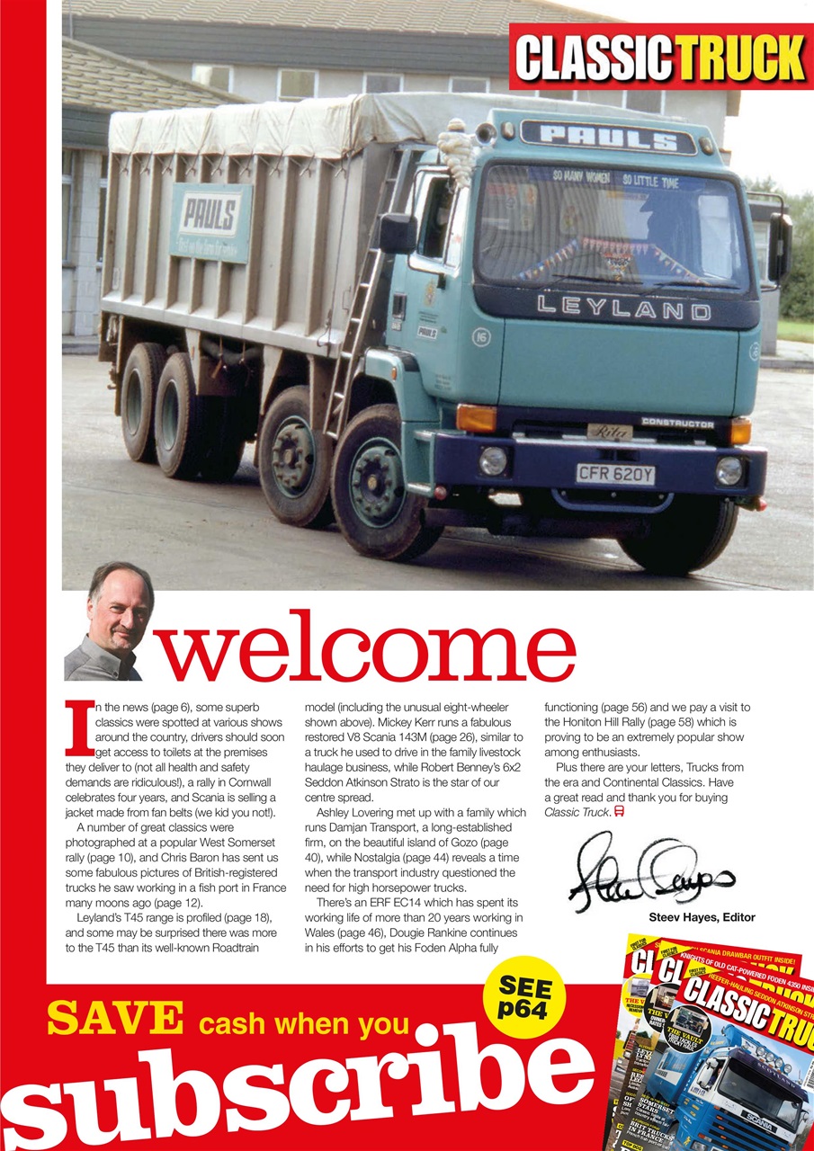 Classic Truck (OLD) Preview Pages