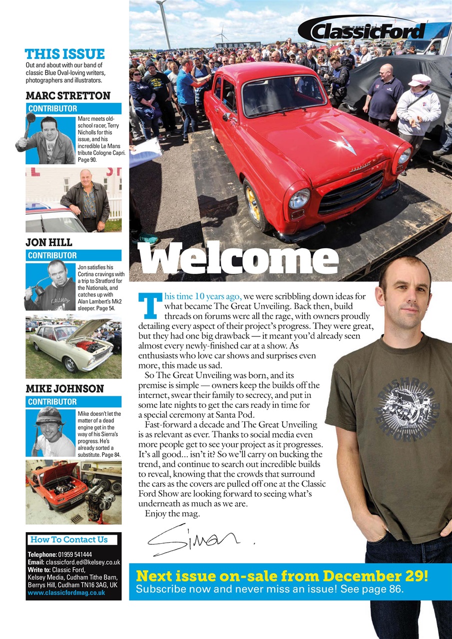 Classic Ford Preview Pages