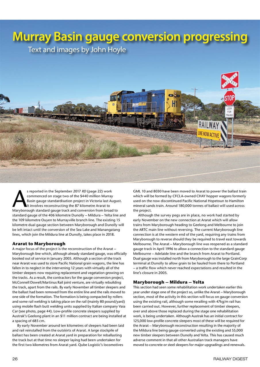 Railway Digest Preview Pages