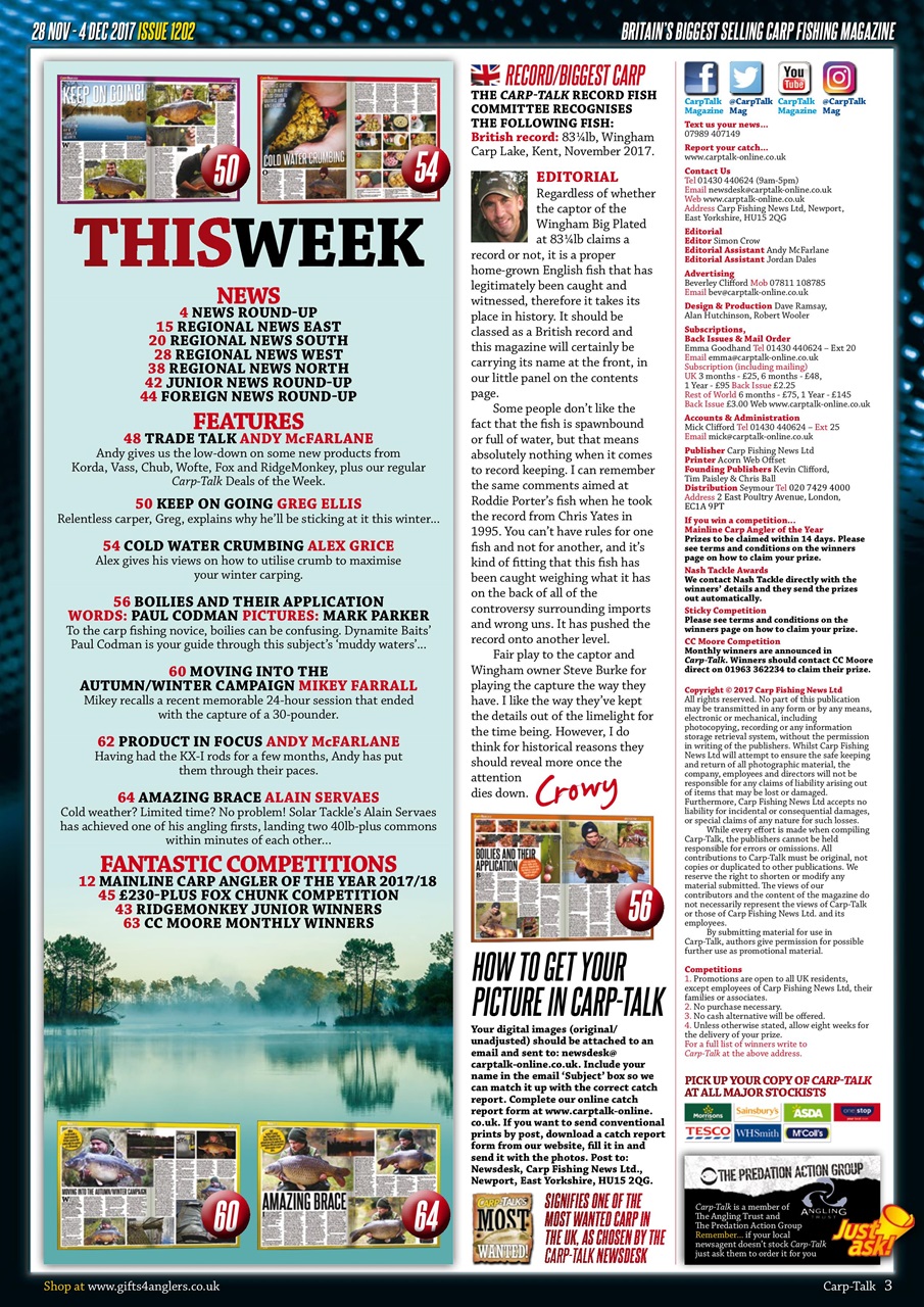 Carp-Talk Preview Pages