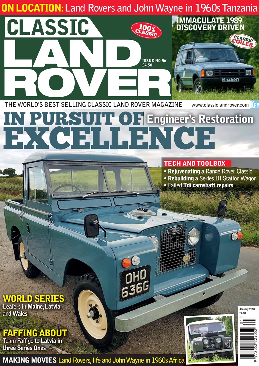 Classic Land Rover Magazine Preview Pages