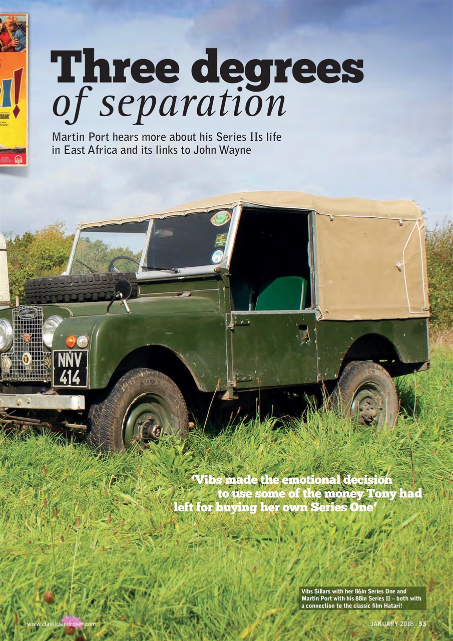 Classic Land Rover Magazine Preview Pages