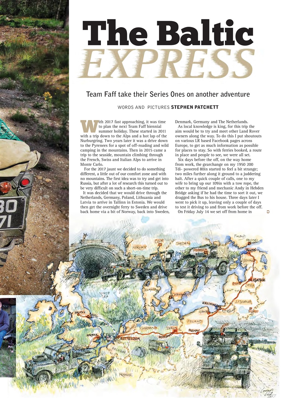 Classic Land Rover Magazine Preview Pages