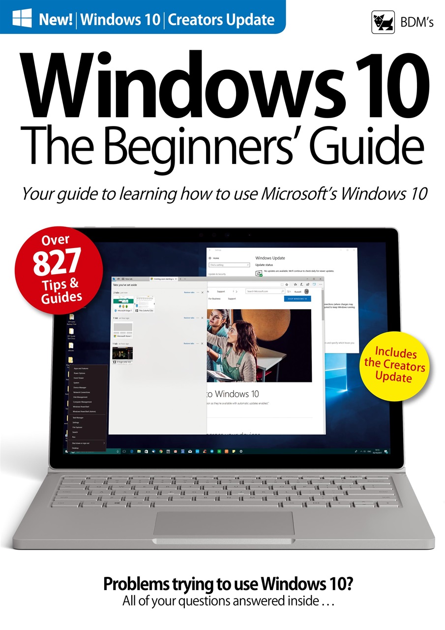 Windows 10 - The Beginners Guide Magazine - Windows 10 Beginners Back Issue