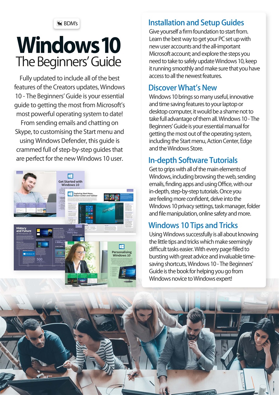 Windows 10 - The Beginners Guide Magazine - Windows 10 Beginners Back Issue