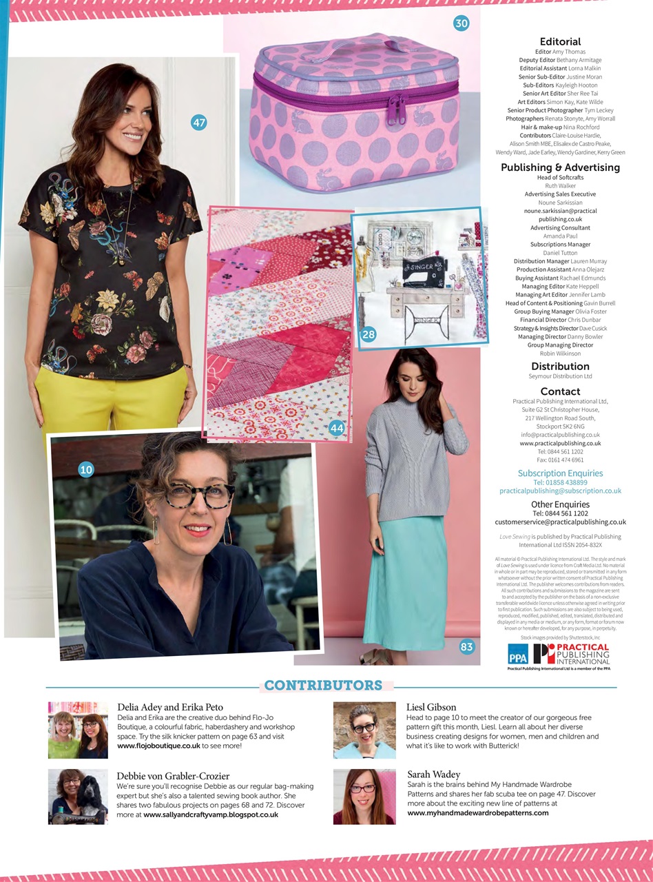 Love Sewing Preview Pages