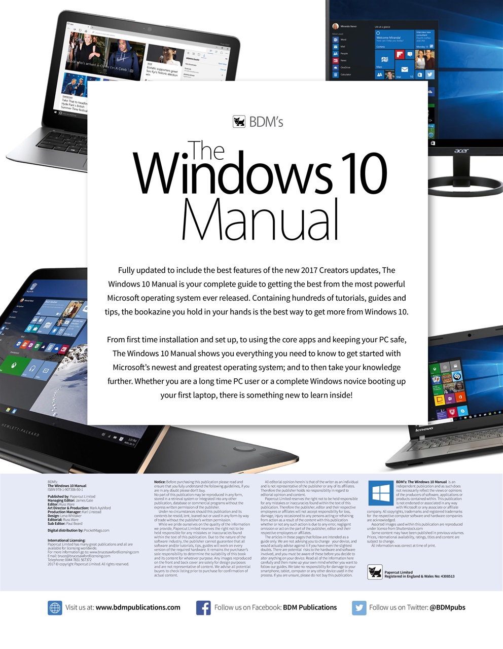 The Windows 10 Manual Preview Pages