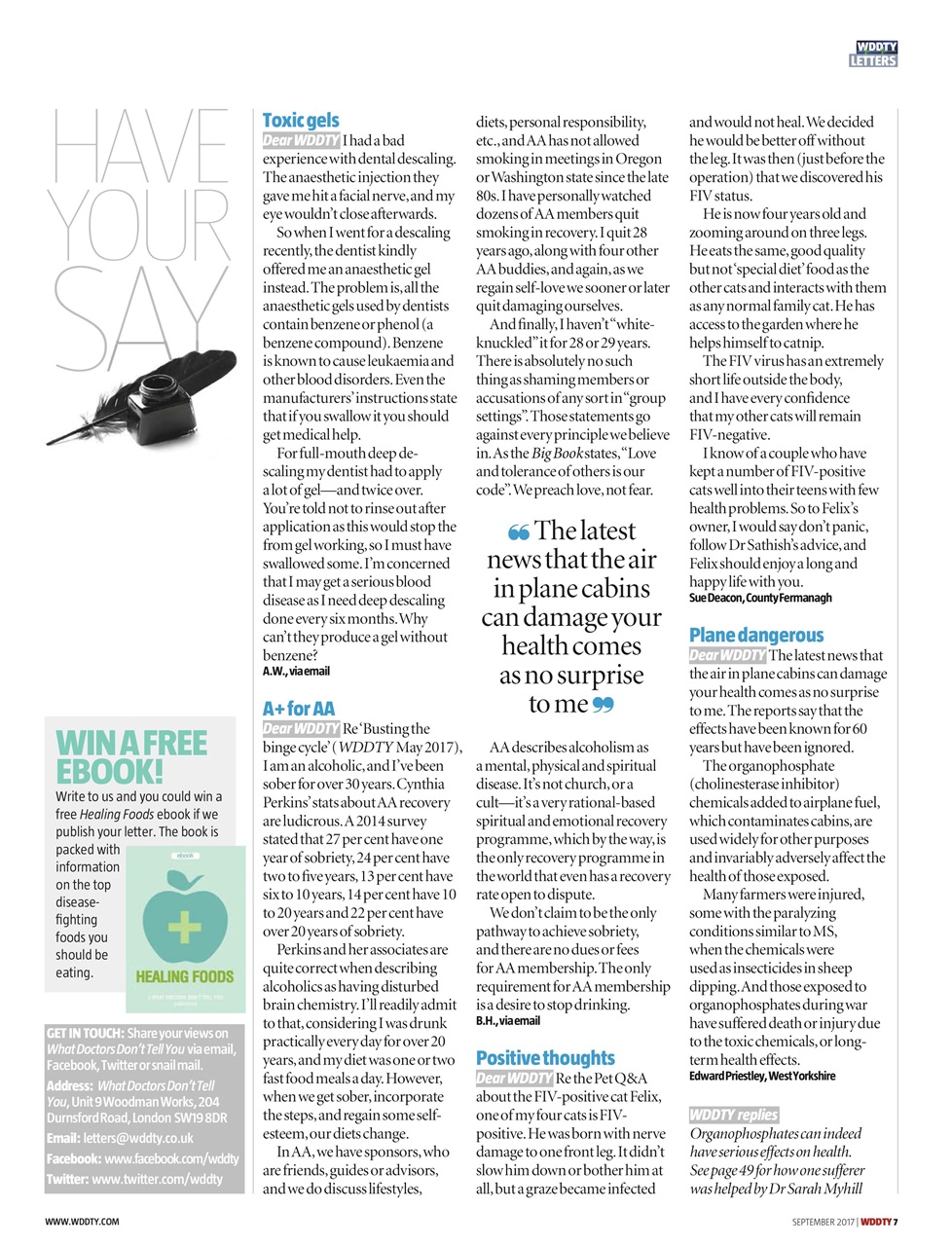 What Doctors Don't Tell You Preview Pages