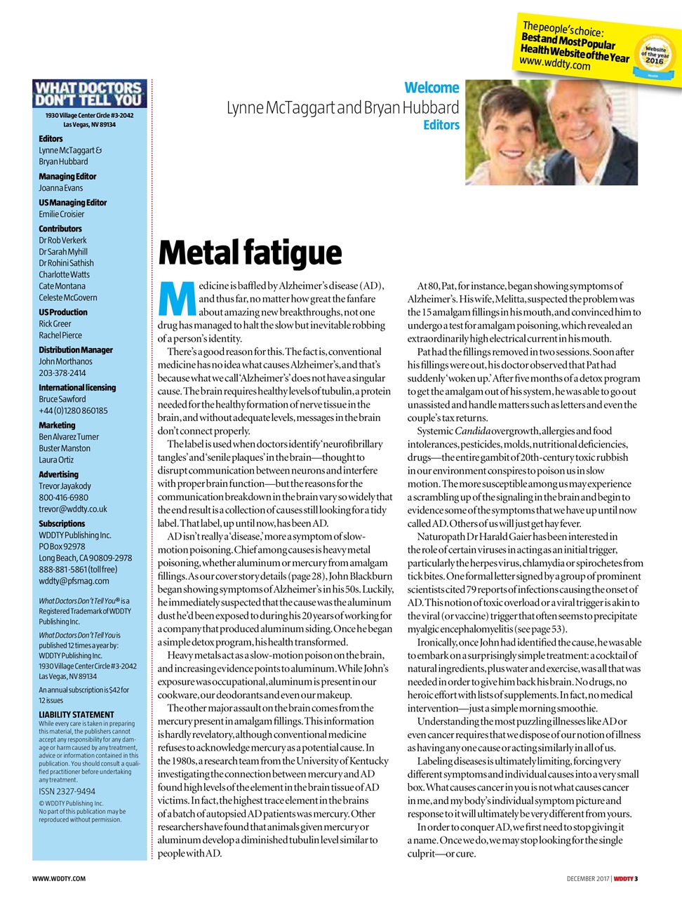 What Doctors Don't Tell You Preview Pages