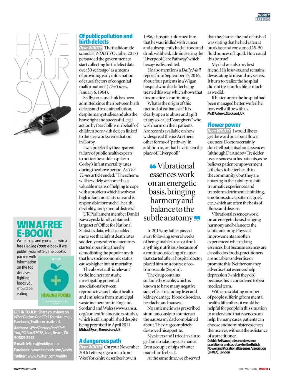 What Doctors Don't Tell You Preview Pages