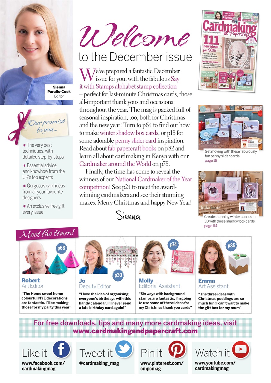Cardmaking & Papercraft Preview Pages