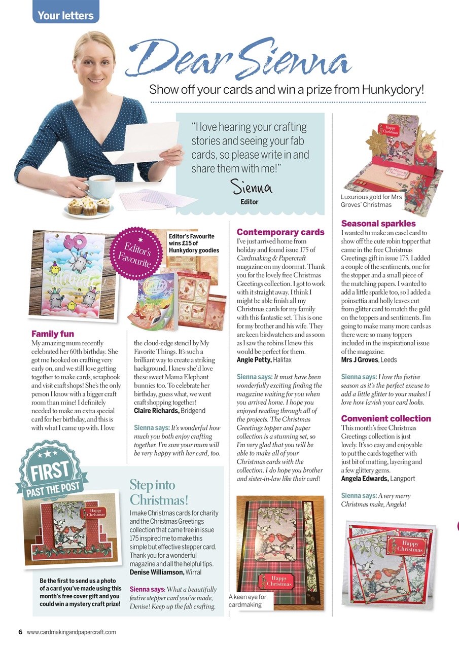 Cardmaking & Papercraft Preview Pages