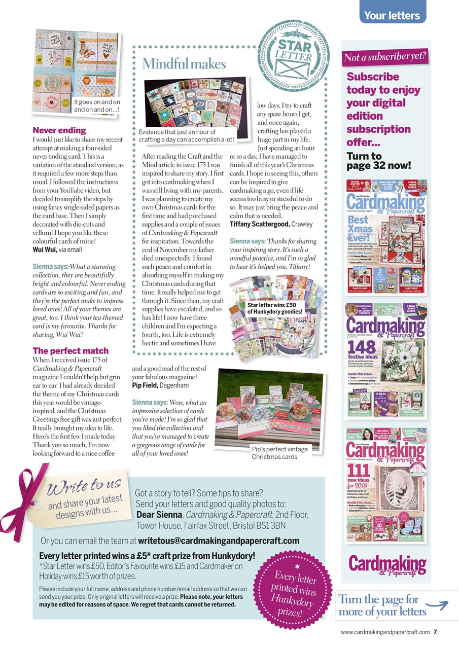 Cardmaking & Papercraft Preview Pages