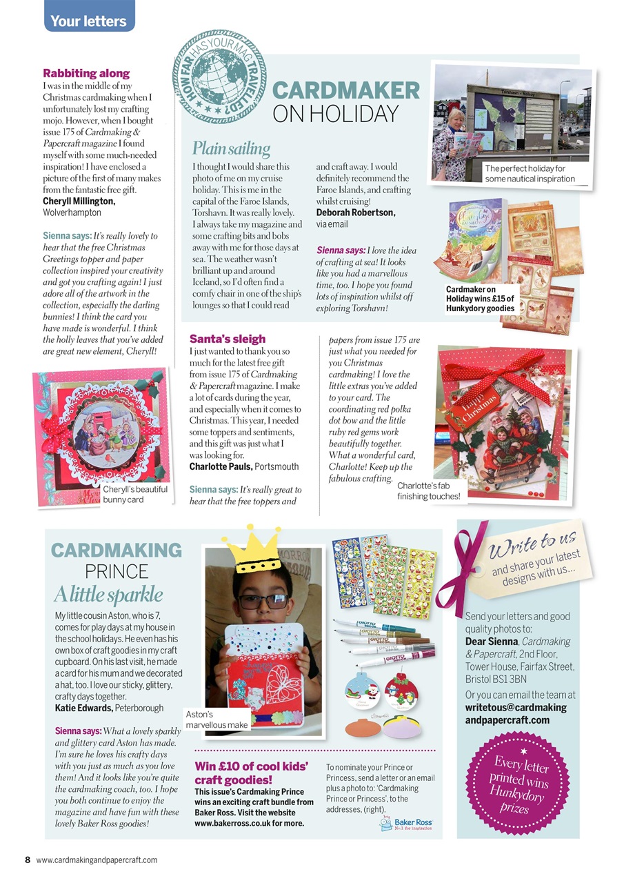Cardmaking & Papercraft Preview Pages