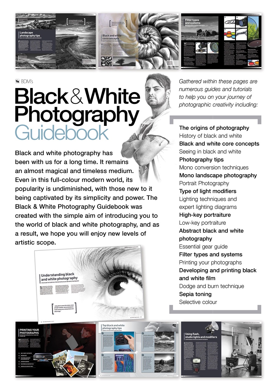 Black & White Photography The Complete Manual Preview Pages