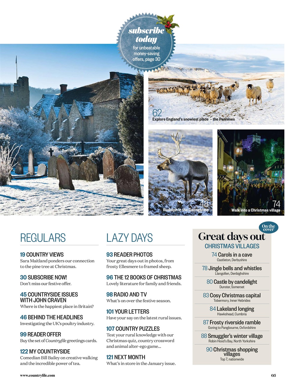 BBC Countryfile Magazine Preview Pages