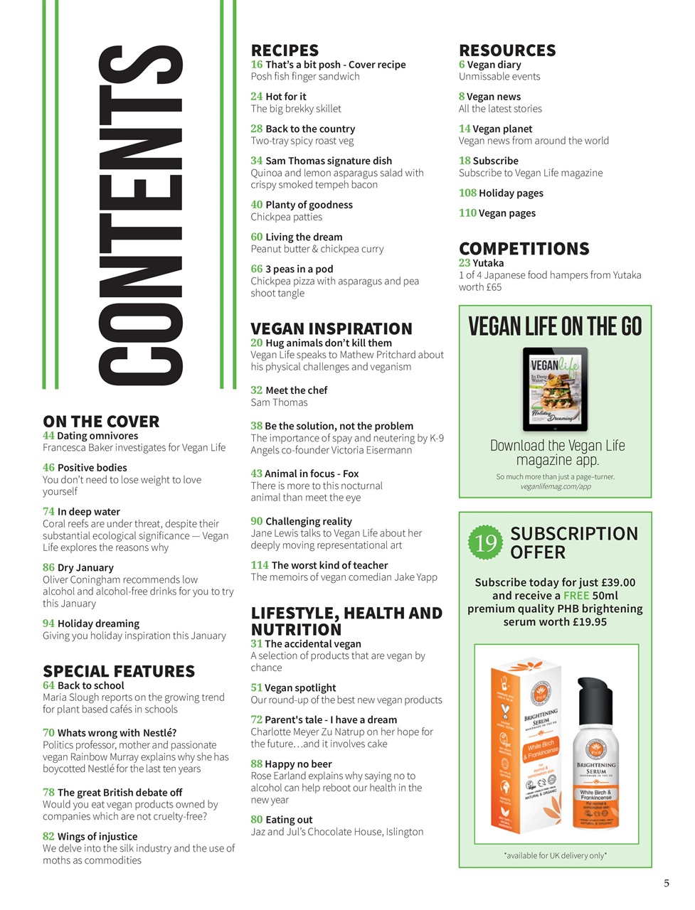 Vegan Life Preview Pages