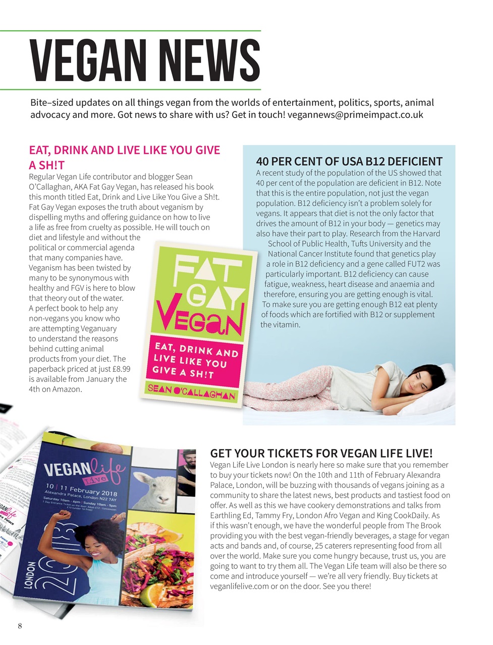 Vegan Life Preview Pages
